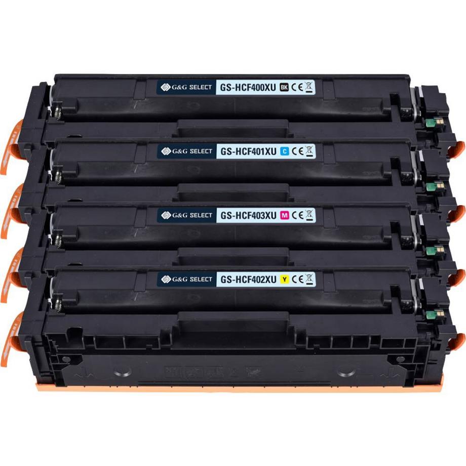 G&G  Kompatibel mit HP 201X Canon 045H Toner - Marke: Select 