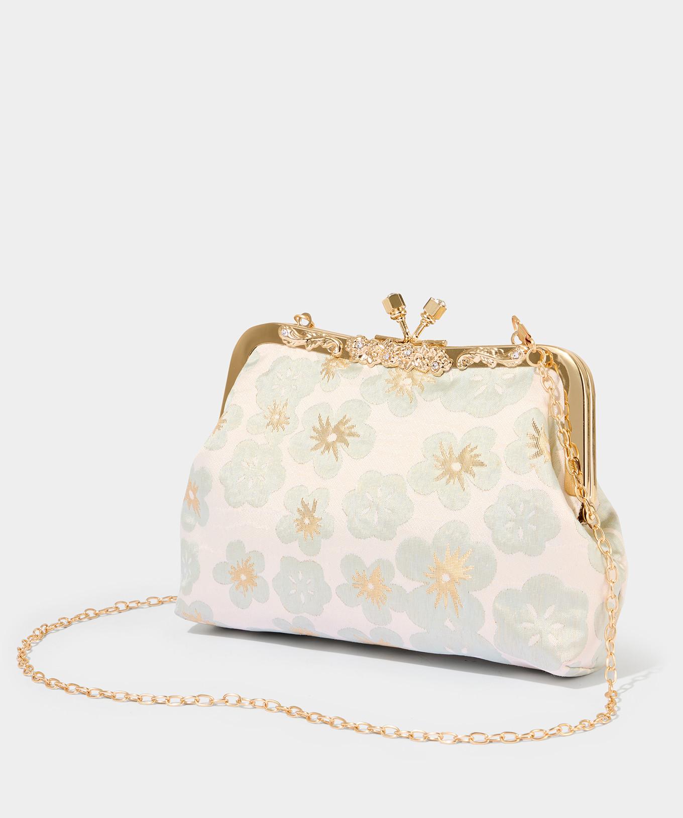 Joe Browns  Jacquard Floral Kiss-Lock Tasche 