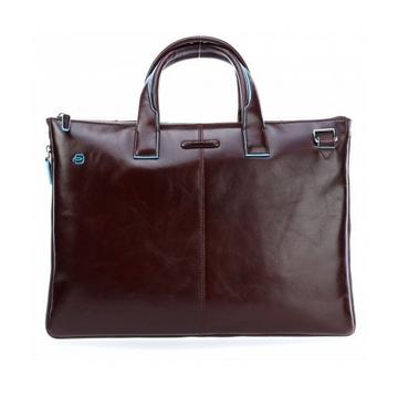 Blue Square - Schmale erweiterbare Laptoptasche