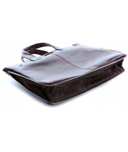 Piquadro Blue Square Schmale Erweiterbare Laptoptasche  