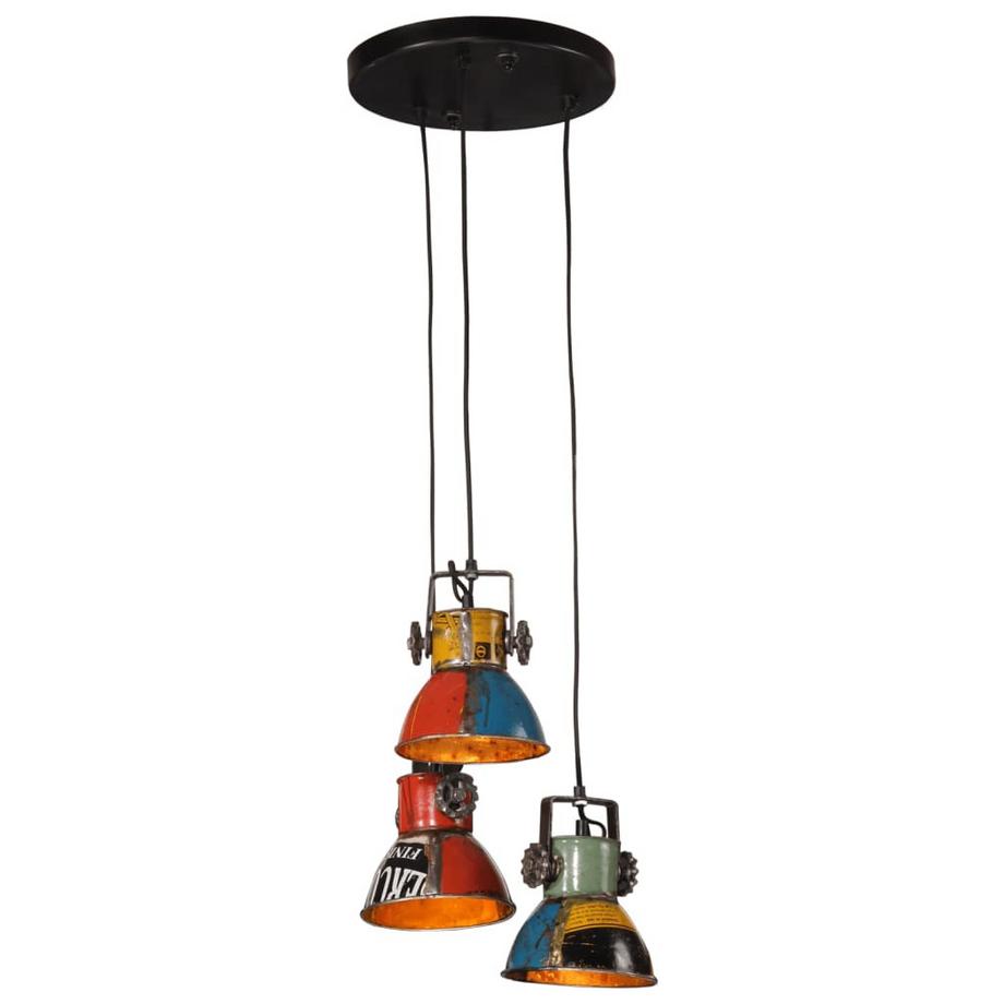 Lampe suspendue fer