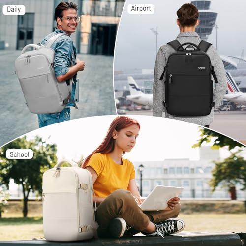 Only-bags.store Zaino da viaggio 40L con scomparto per laptop  