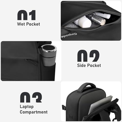 Only-bags.store Zaino da viaggio 40L con scomparto per laptop  