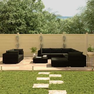 VidaXL Garten-lounge-set poly-rattan  