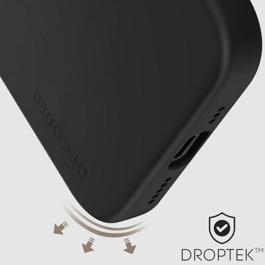 DECODED  Coque Decoded iPhone 15 Plus Graphite 