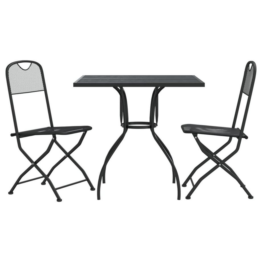 Ensemble de salle à manger de jardin métal