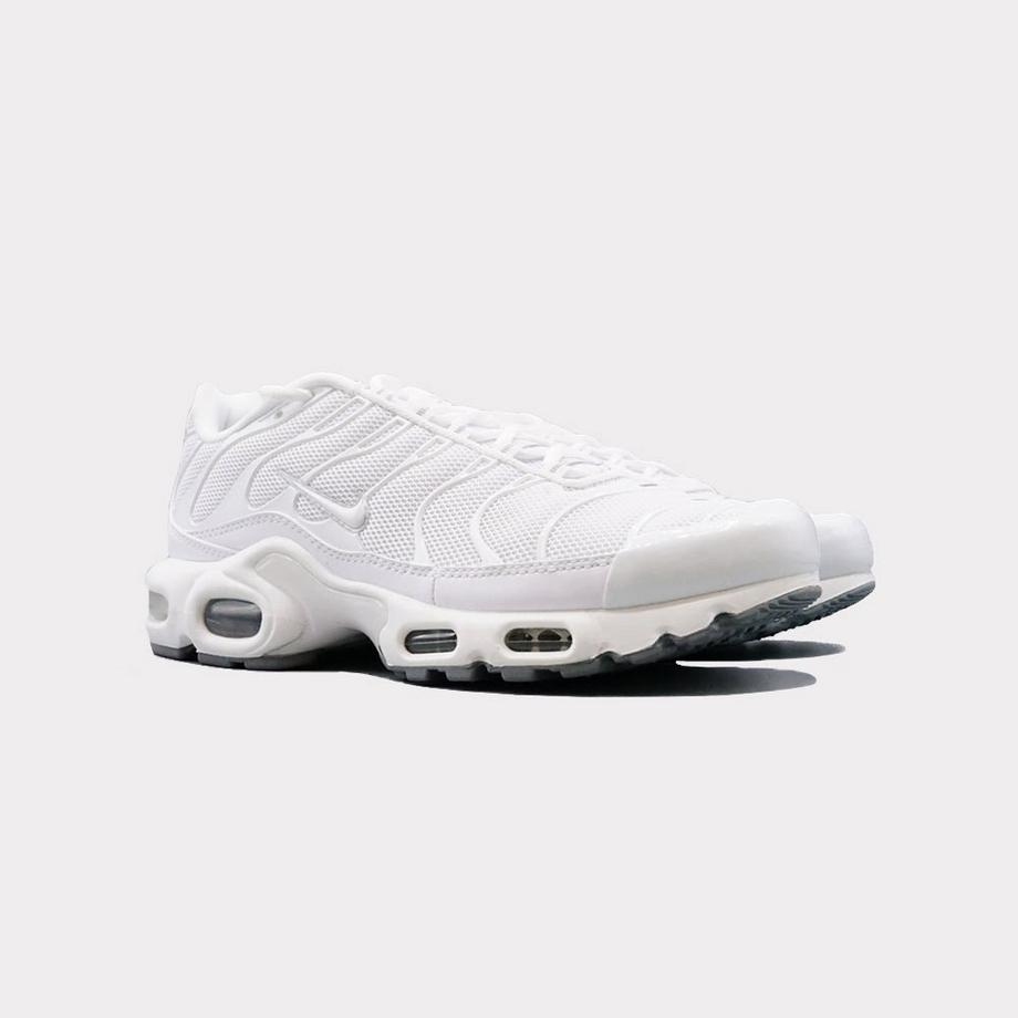 NIKE Air Max Plus White Red Gradient Baskets  