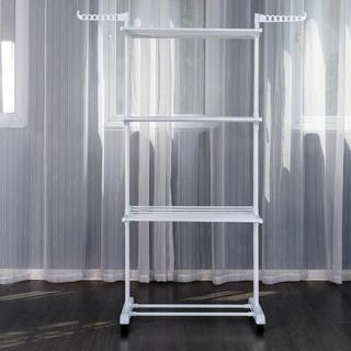 Northio Stendibiancheria mobile e stendibiancheria - bianco  