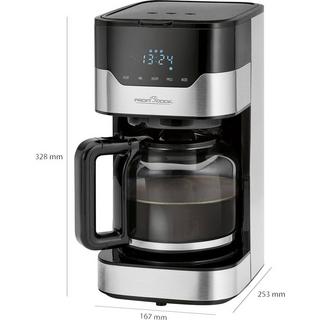 Profi Cook Kaffeeautomat 14 Tassen Sensor Touch  