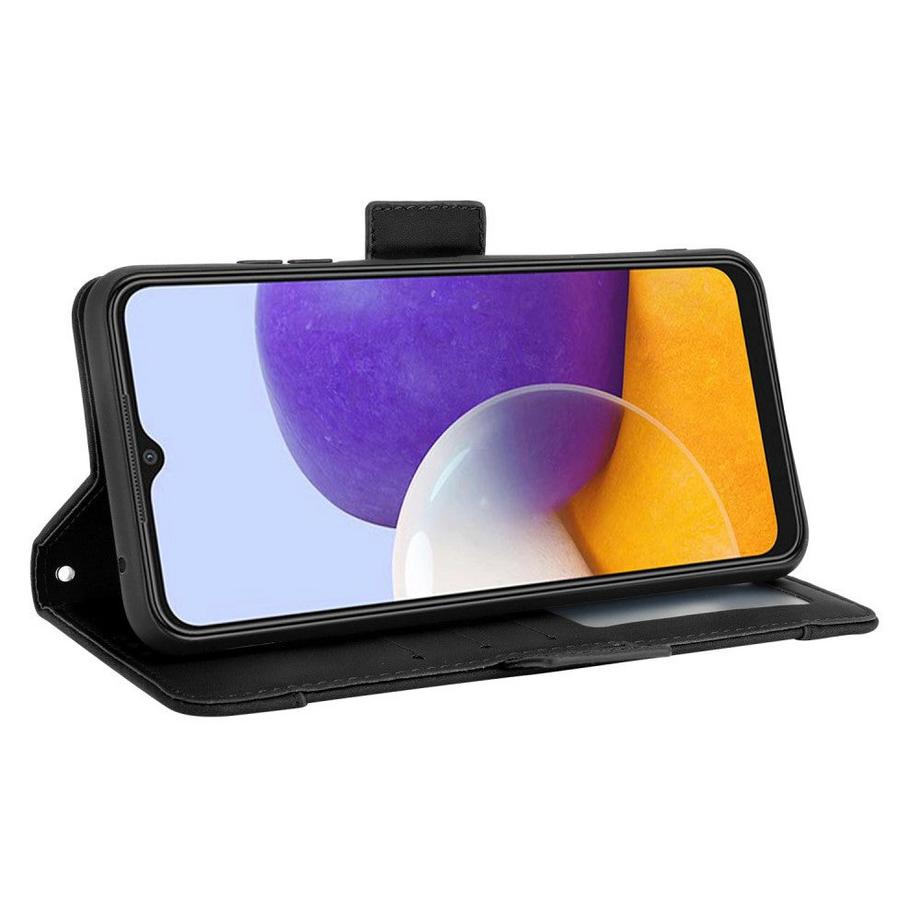 Cover-Discount  Galaxy A22 5G - Etui avec de nombreuses poches pour cartes 