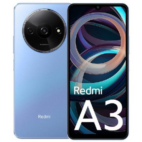 XIAOMI  Redmi A3 17 cm (6.71") Double SIM Android 14 4G USB Type-C 3 Go 64 Go 5000 mAh Bleu 