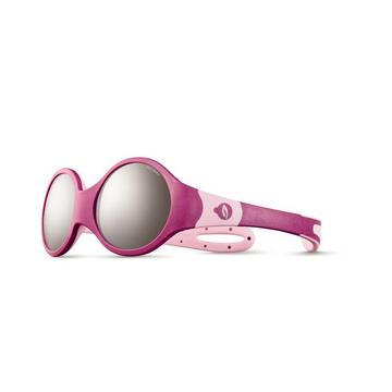 Kindersonnenbrille Loop M Dunkelrosa/Rosa
