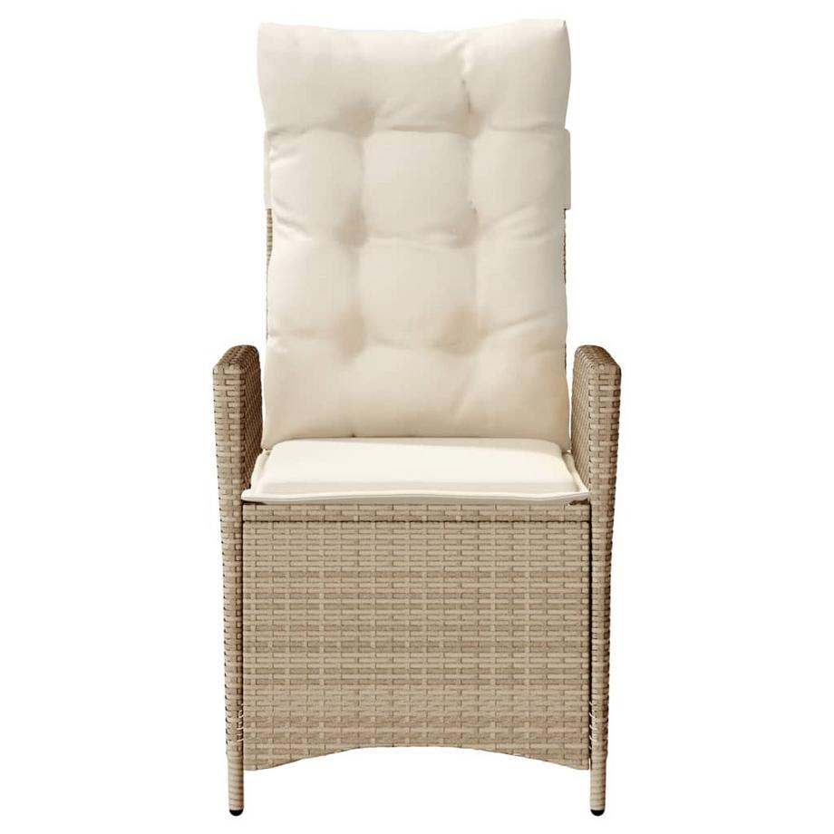 VidaXL Gartensessel verstellbar poly-rattan  