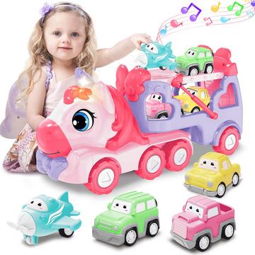 Jouet voiture 5 en 1 pour enfant, lumières et musique