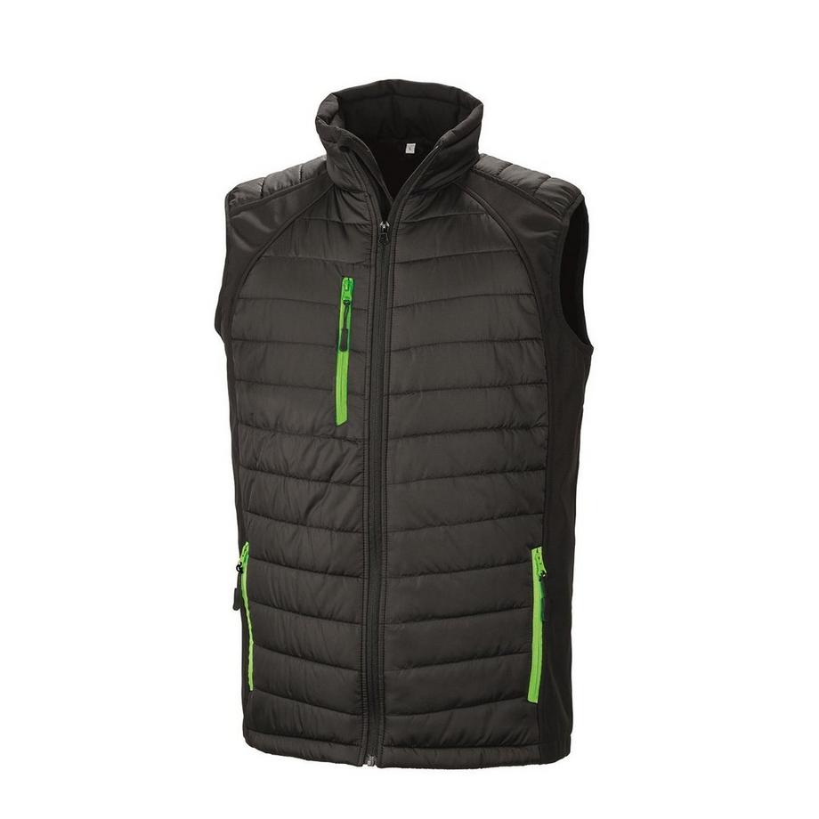 Gilet Softshells matelassé et rembourré COMPASS