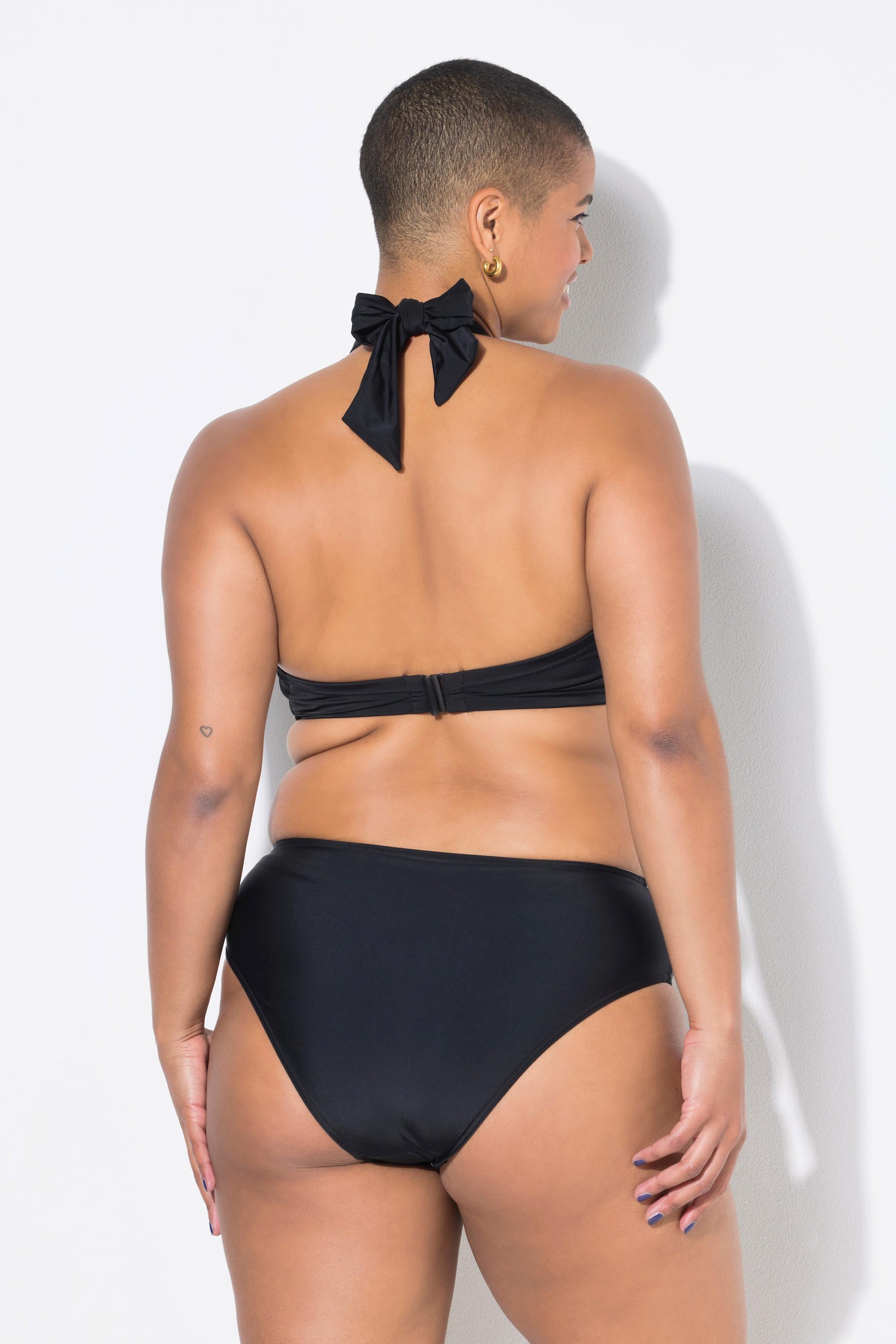 Studio Untold Bas de bikini galbant taille haute  