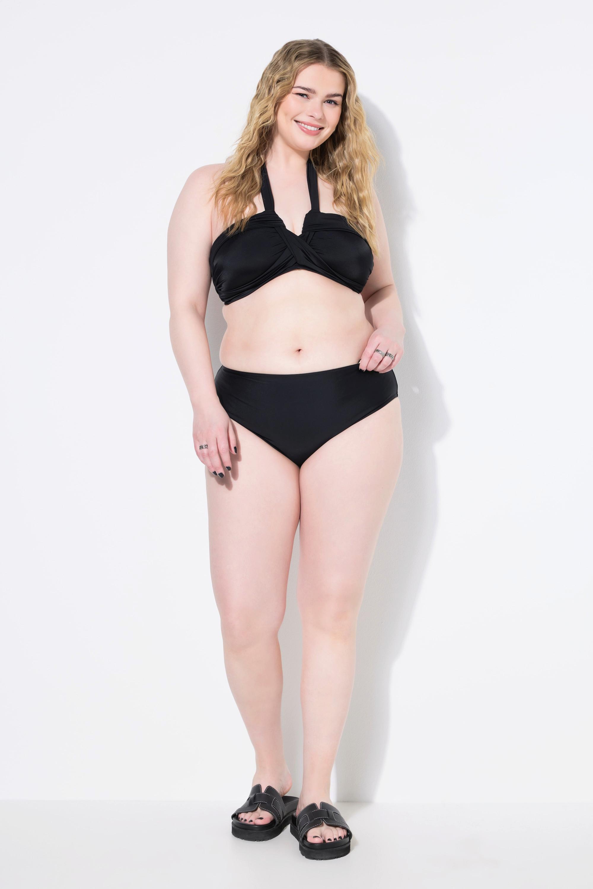 Studio Untold Bas de bikini galbant taille haute  