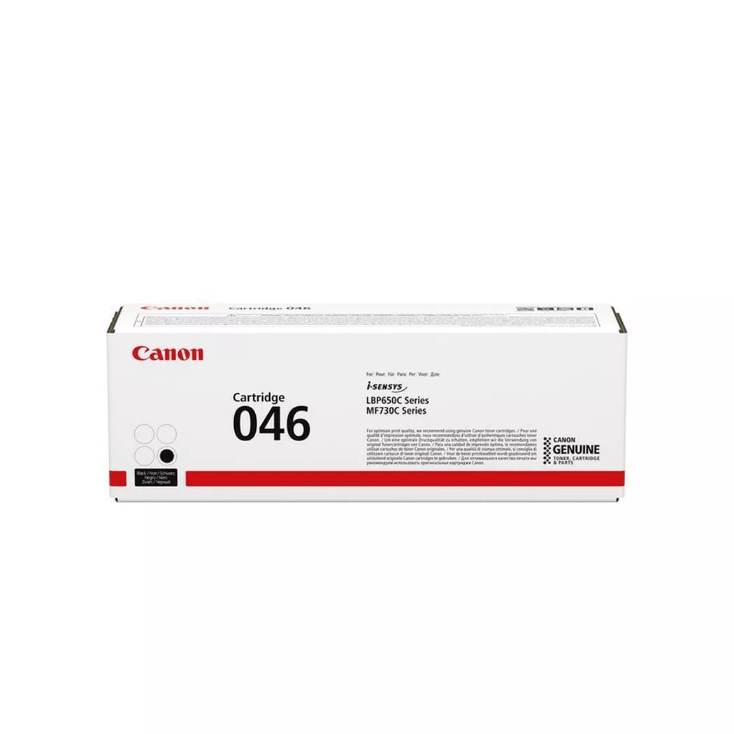 Canon – Toner-Modul 046 schwarz 1250C002 LBP653Cdw/654Cx 2200 Seiten, One Size