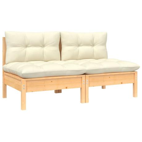 VidaXL 2-sitzer gartensofa holz  