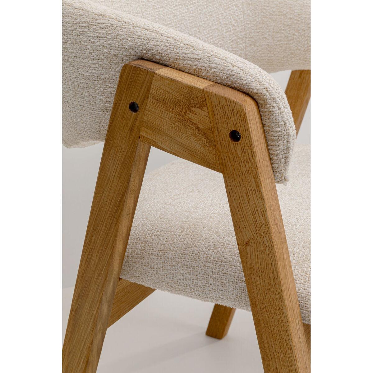 KARE Design Chaise avec accoudoirs Julius  