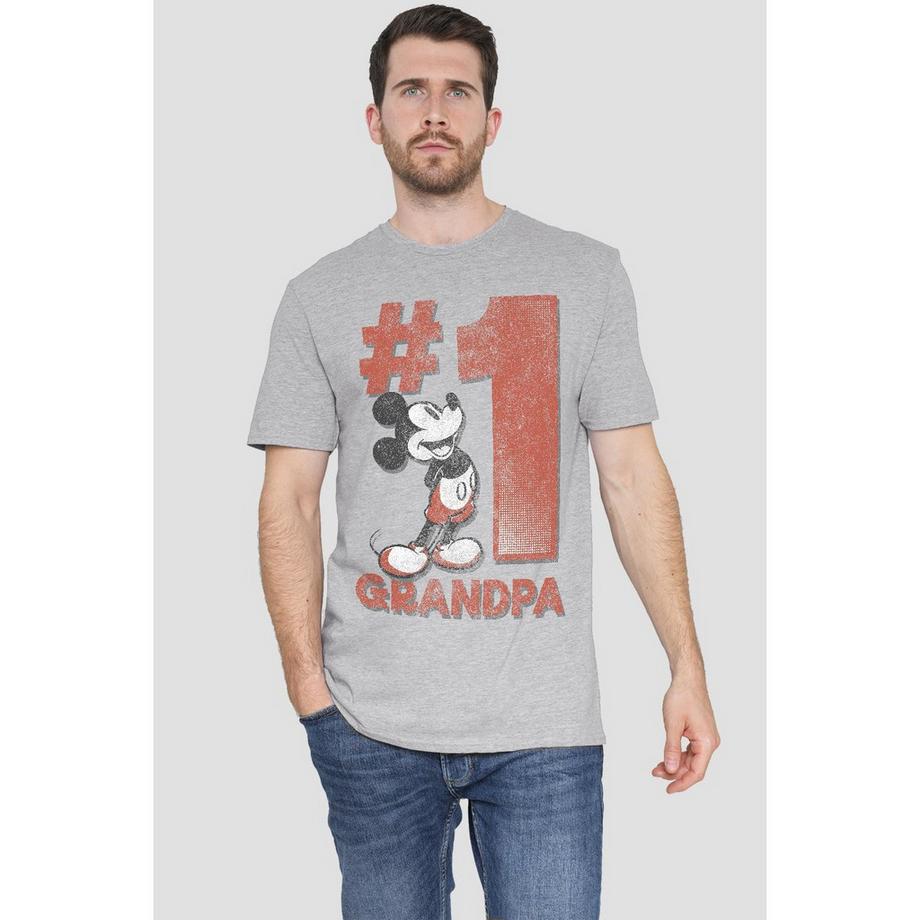 Disney Mickey Mouse Number 1 Grandpa T-Shirt  