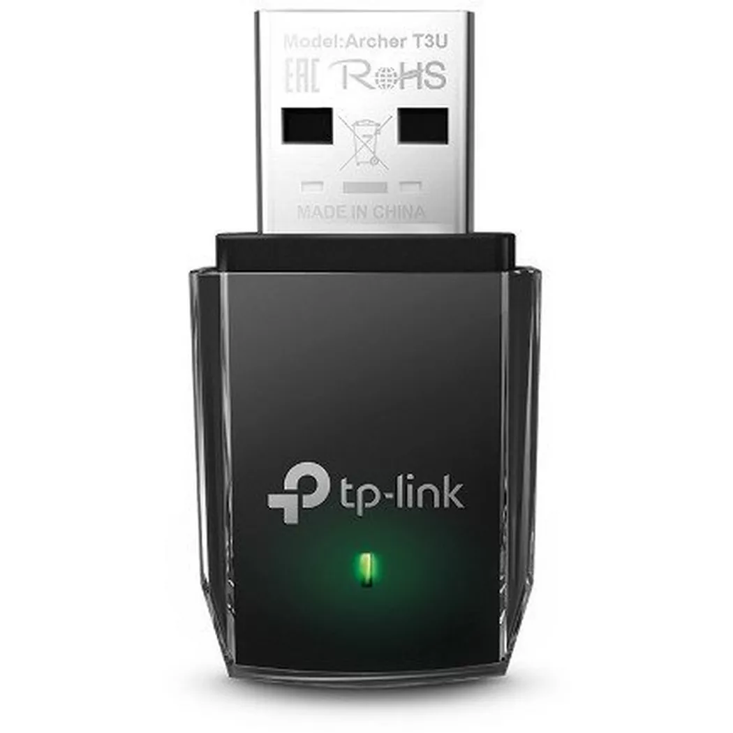 TP-Link -  Archer T3U AC1300MB Mini Wi-Fi Adapt. 3.0 USB, Schwarz
