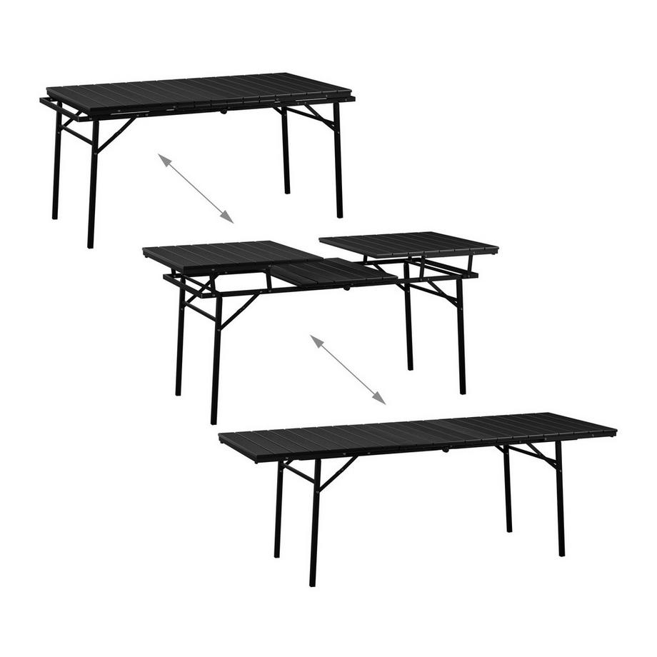 Northix Table de jardin pliante et extensible  