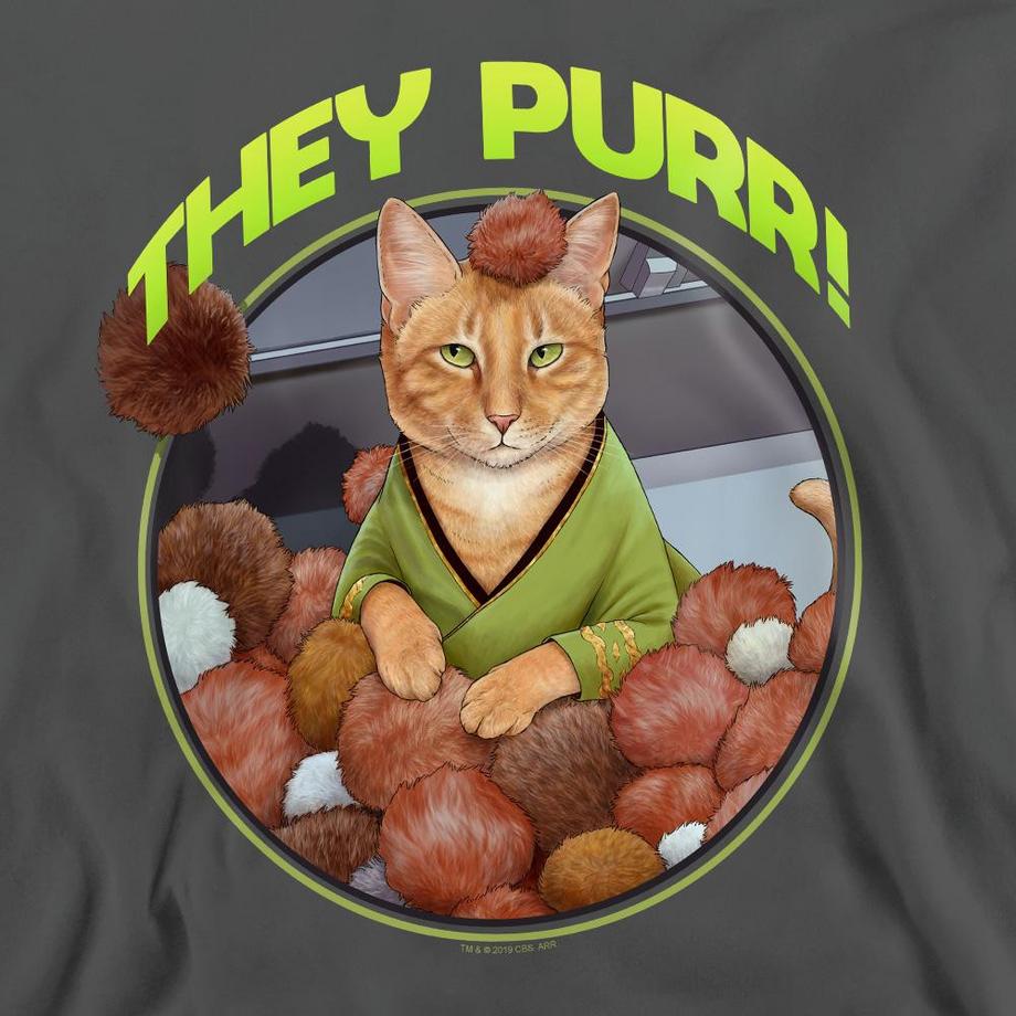 Star Trek The Purr Bedrucktes Regular Fit Sweatshirt  