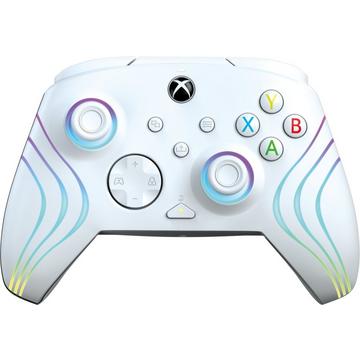 Controller con cavo Afterglow Wave: White Per Xbox Series X|S, Xbox One e Windows 10/11