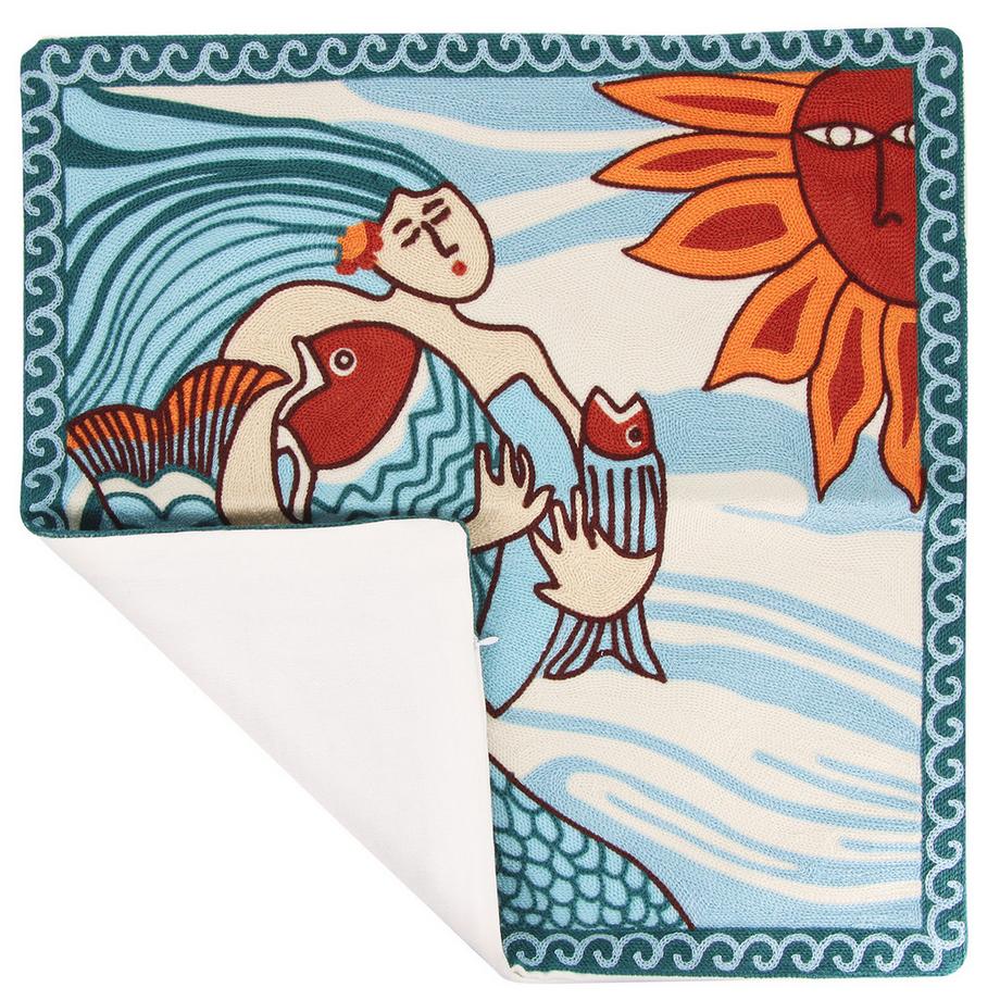 Avizar Lot 2 Housses de Coussin Art Sunna  