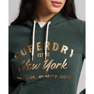 Superdry  Sweatshirt à capuche femme  Luxe Metallic 