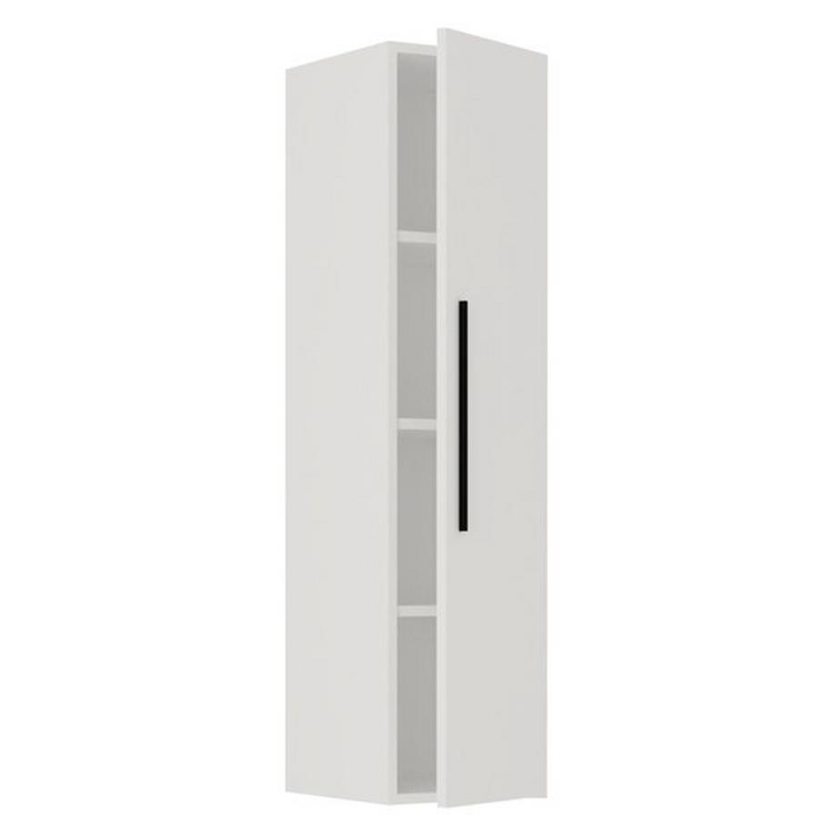 Holzregal hängend | platzsparendes Regal | Maße: H.115x B. 30 x T. 30cm| Elegantes Regal hängend | Aufbewahrungsregal | Bücherregal | Wandboard -