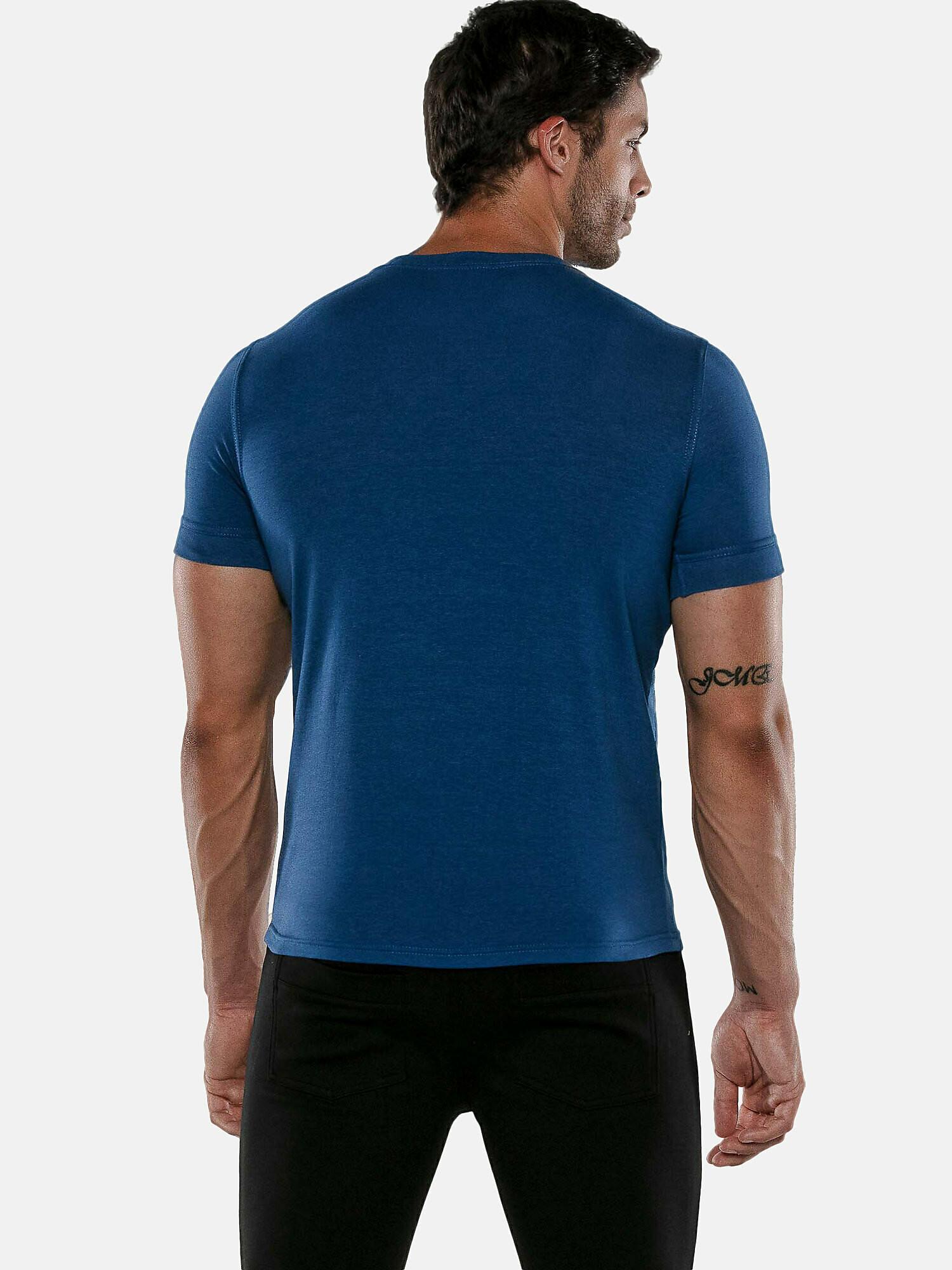 Code22  T-Shirt mit kurzen Ärmeln Basic 