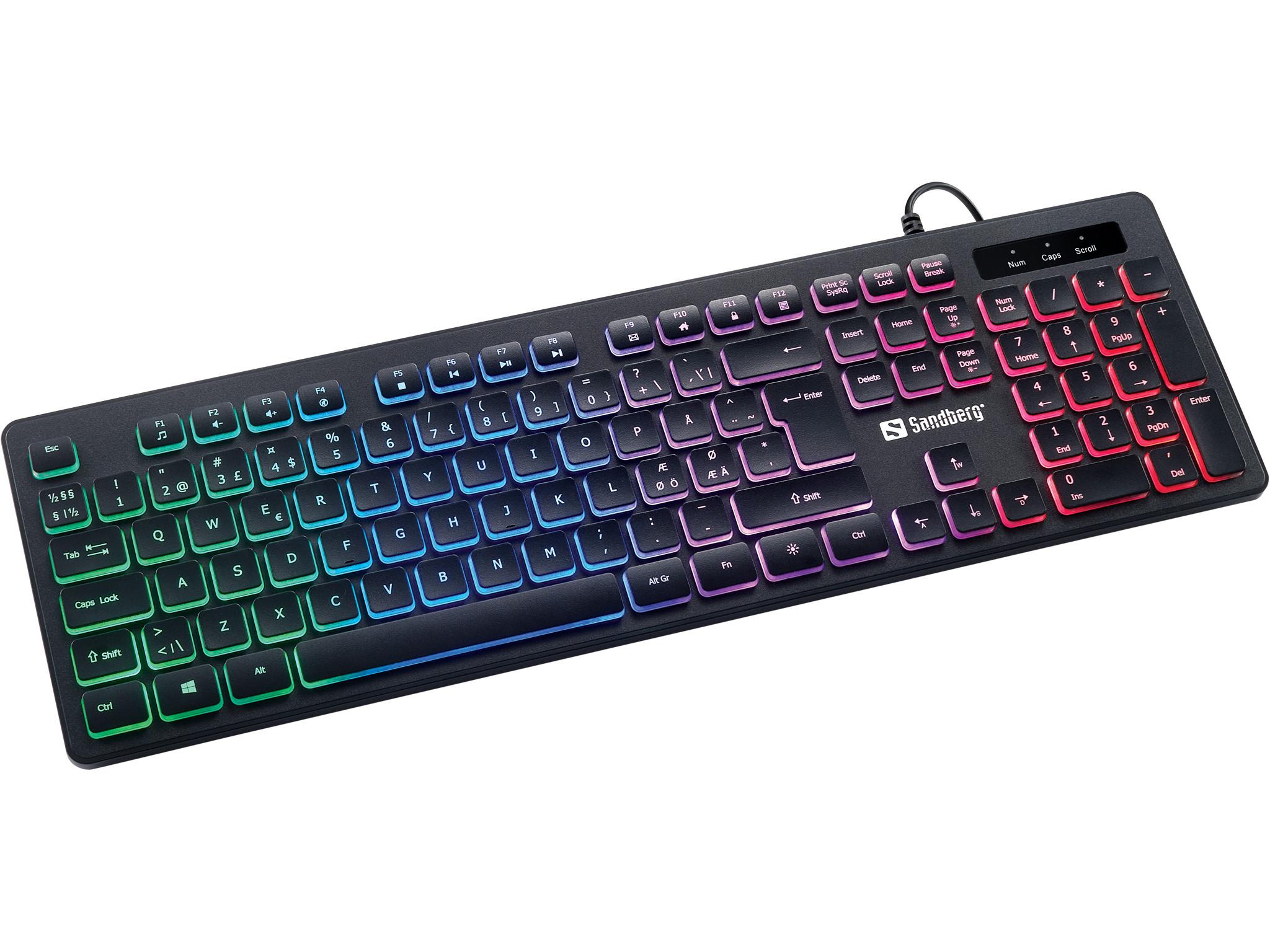 Sandberg  Sandberg Gamer Keyboard Stealth NORDIC 