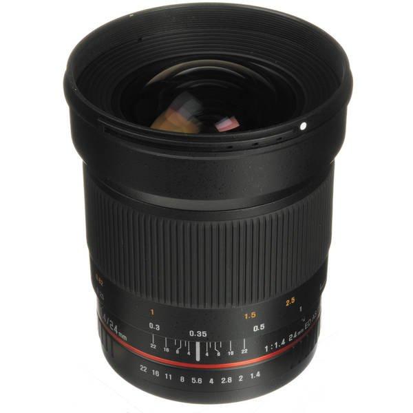 Samyang  Samyang 24 mm f / 1.4 ed en tant que UMC (Canon) 