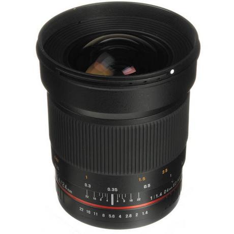 Samyang  Samyang 24 mm f / 1.4 ed en tant que UMC (Canon) 