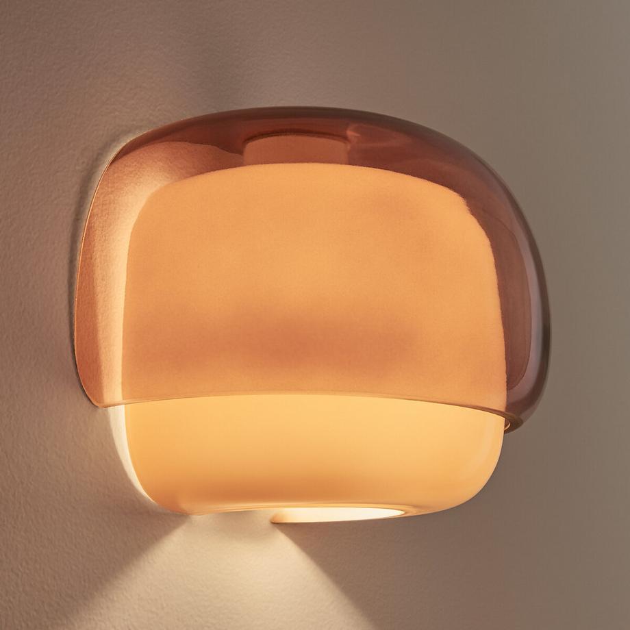 La Redoute Intérieurs Wandleuchte aus farbigem Glas  