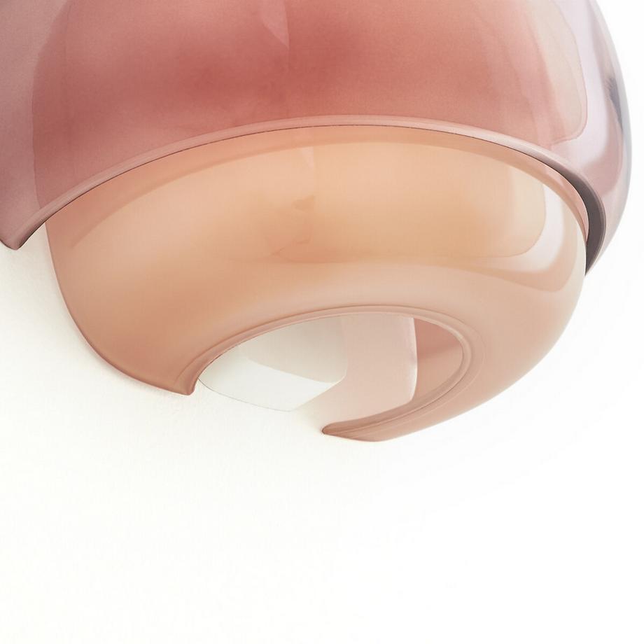 La Redoute Intérieurs Wandleuchte aus farbigem Glas  