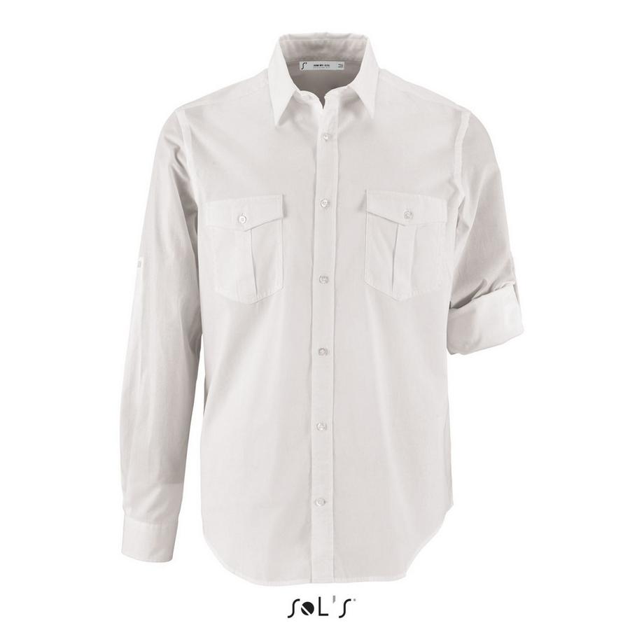 SOLS Burma Camicia Maniche Lunghe  