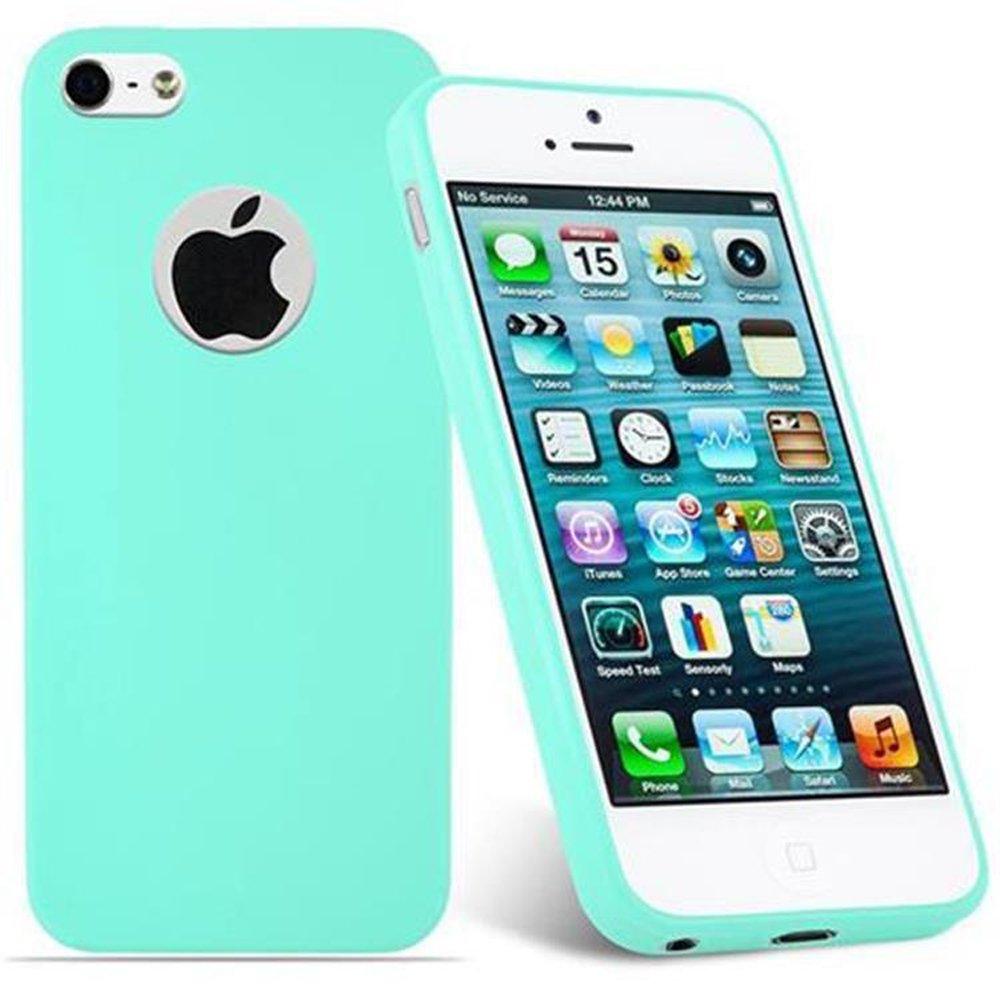 Cadorabo  Housse compatible avec Apple iPhone 5 / 5S / SE 2016 - Coque de protection en silicone TPU flexible 