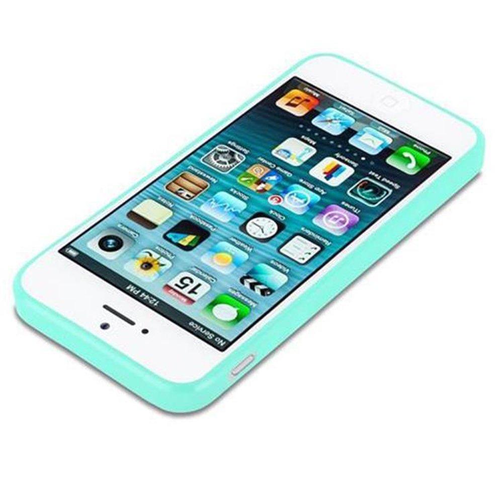 Cadorabo  Housse compatible avec Apple iPhone 5 / 5S / SE 2016 - Coque de protection en silicone TPU flexible 