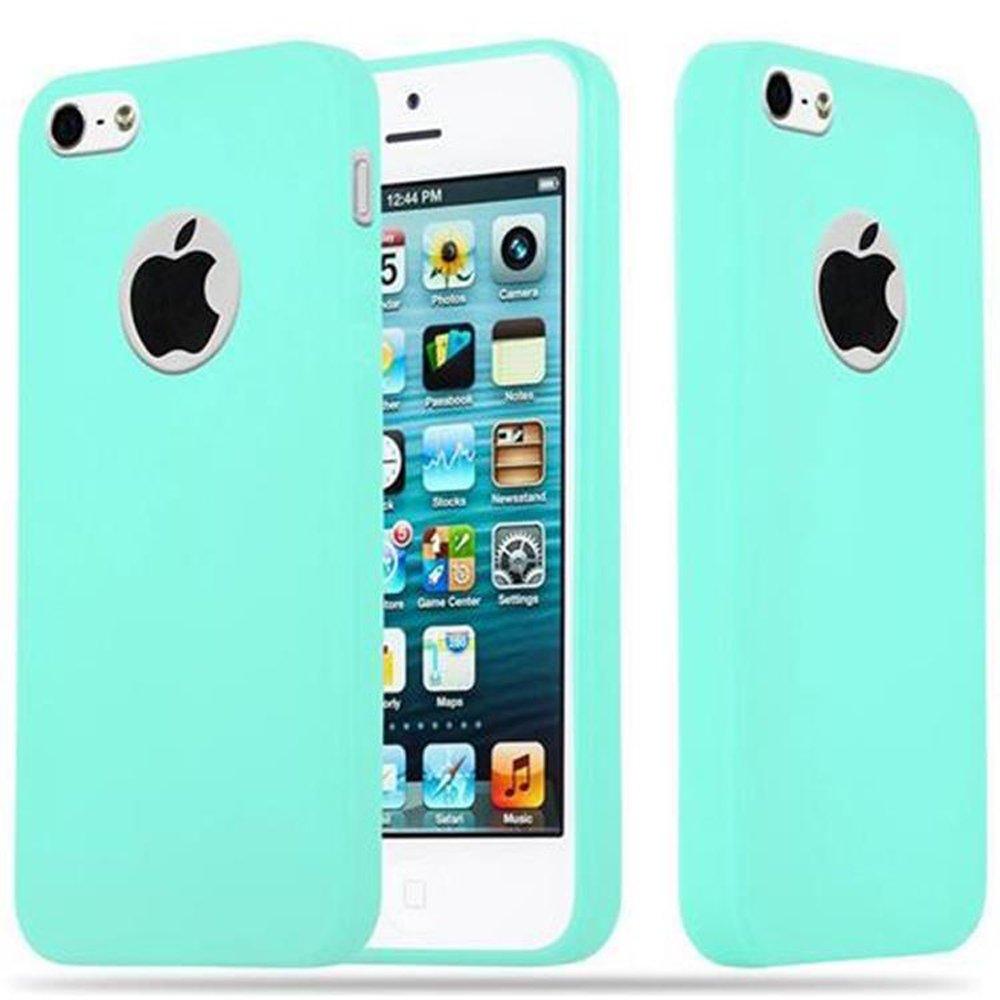 Cadorabo  Housse compatible avec Apple iPhone 5 / 5S / SE 2016 - Coque de protection en silicone TPU flexible 