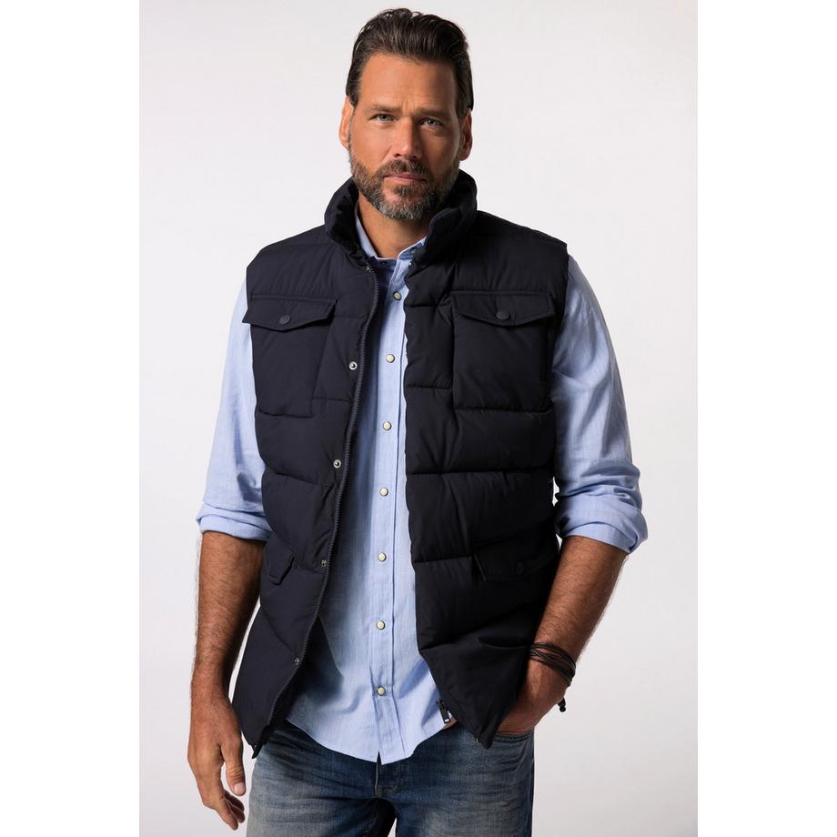 JP1880 Gilet trapuntato Outdoor Collo Alto  