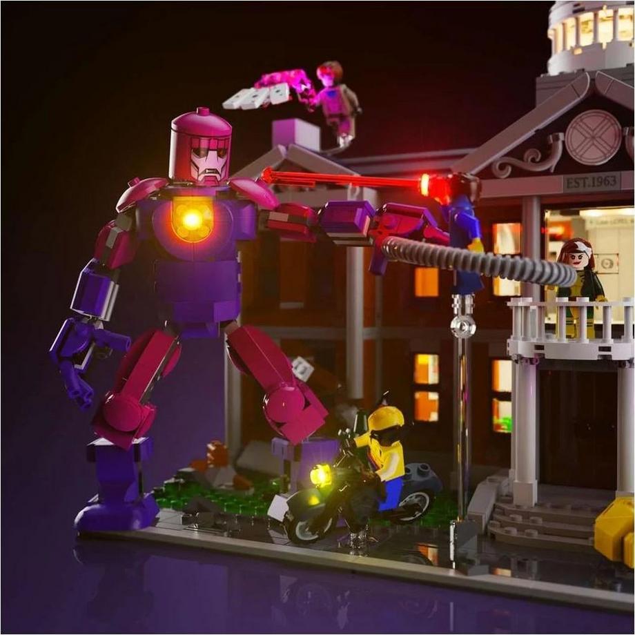 LIGHT MY BRICKS  LMB 2.0 LED Licht Set für LEGO X-Men: X-Mansion 76294 