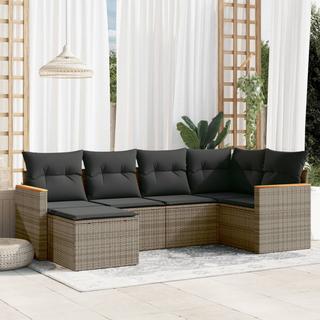 VidaXL Garten sofagarnitur poly-rattan  