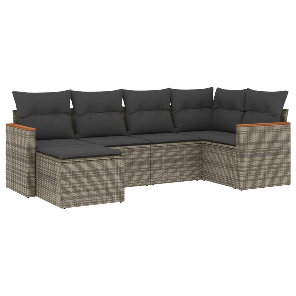 VidaXL Garten sofagarnitur poly-rattan  