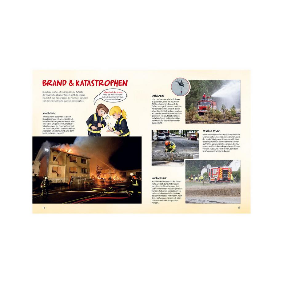   Bei der Feuerwehr geht's rund inkl. Poster 