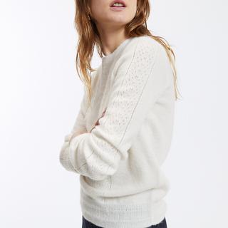 La Redoute Collections  Pullover mit rundem Ausschnitt 