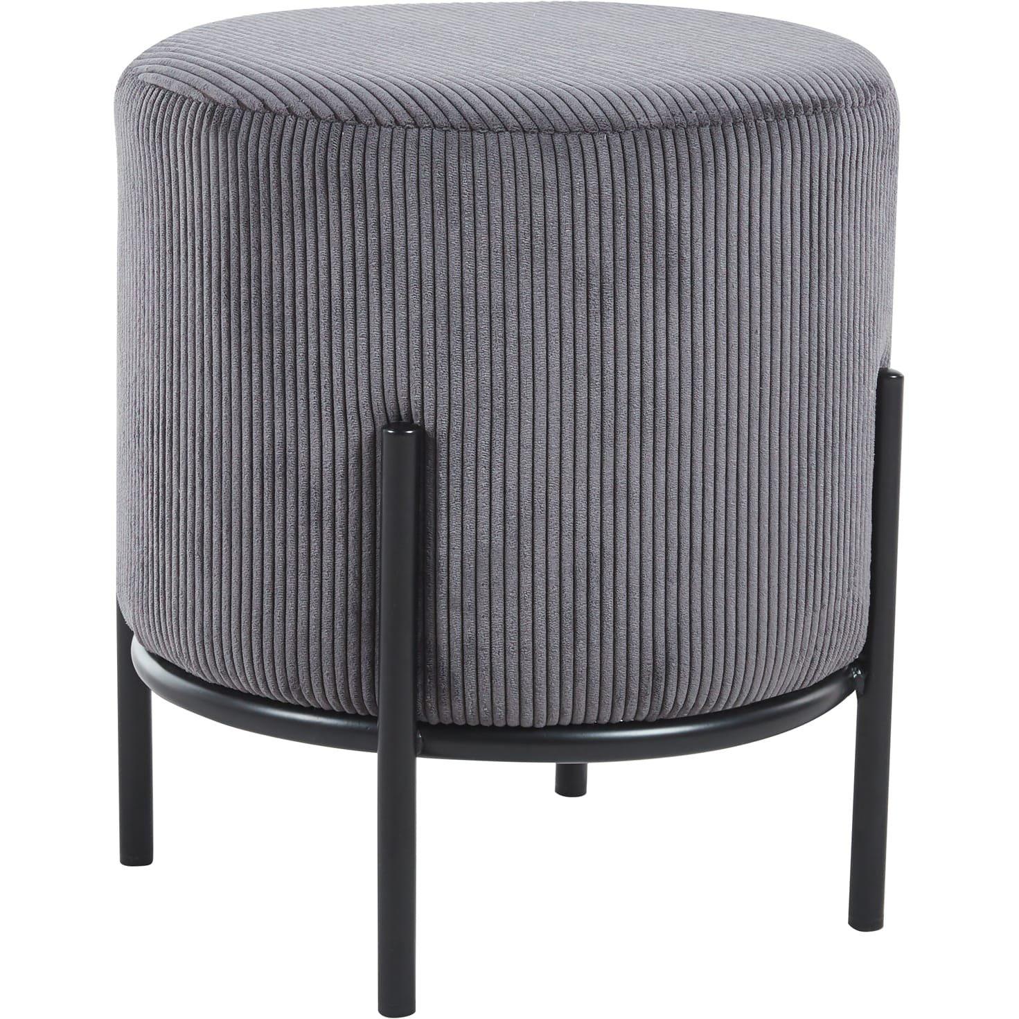 mutoni Tabouret Flubstix gris noir 35  