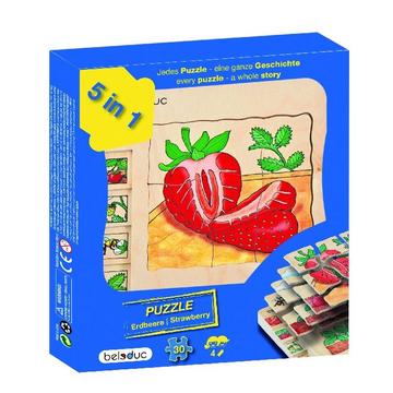 Beleduc Lagen Puzzle Erdbeere